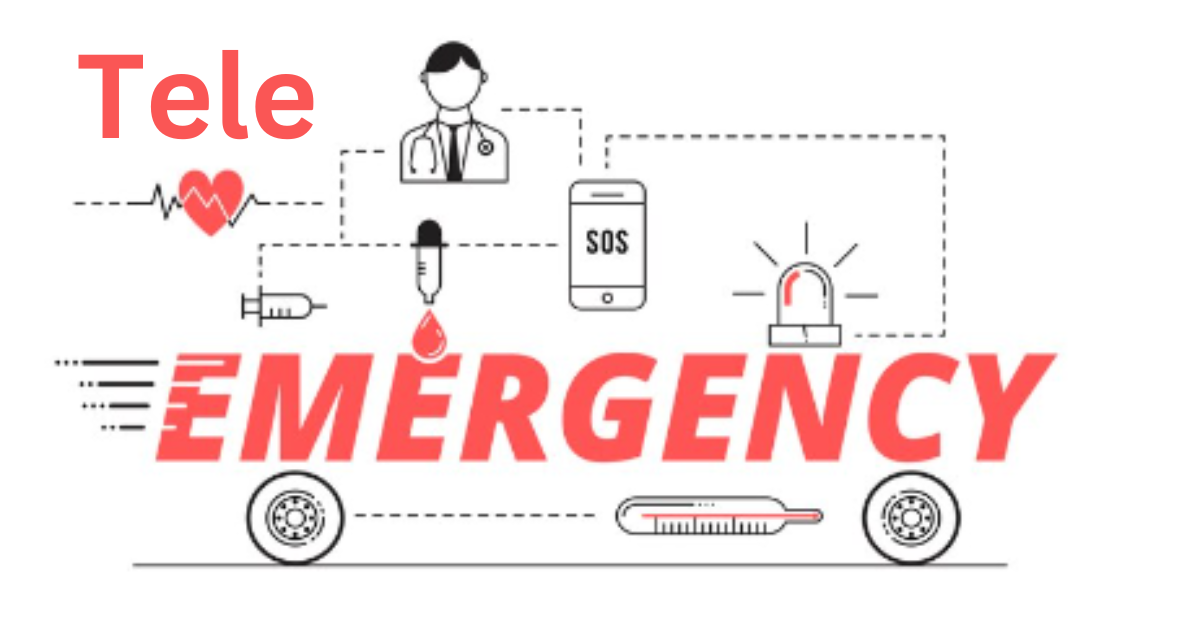 What is Tele-emergency?